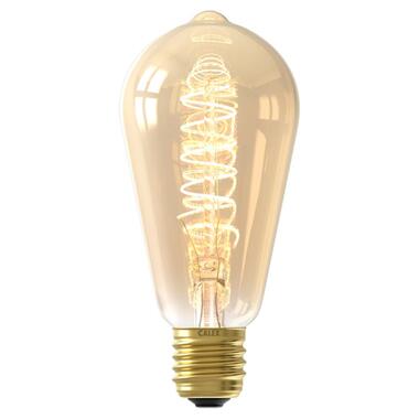 LED rustieklamp dimbaar goud E27 5.5W Leen Bakker