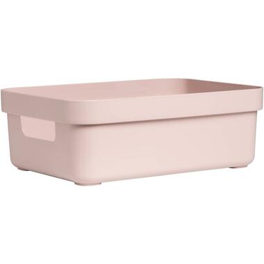 Sigma home box 9 liter - roze - 35,2x25,3x12,2 cm product