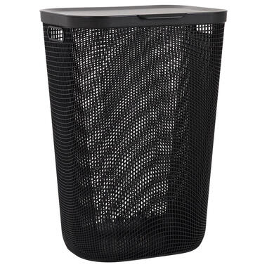 Wasmand met deksel Mesh antraciet - 55L product