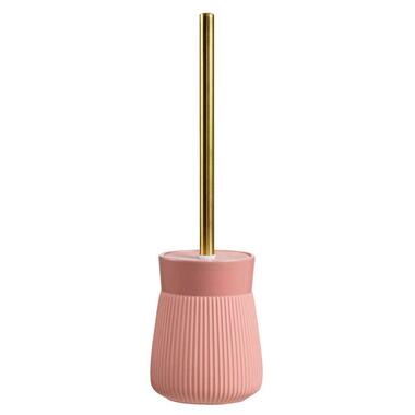 Toiletborstel Mariska - roze - 40x?12 cm - Leen Bakker