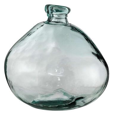 Vaas Charlotte - helder - gerecycled glas - 33xØ33 cm product