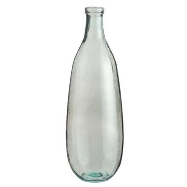 Vaas Sara - groen - gerecycled glas - 75xØ25 cm product
