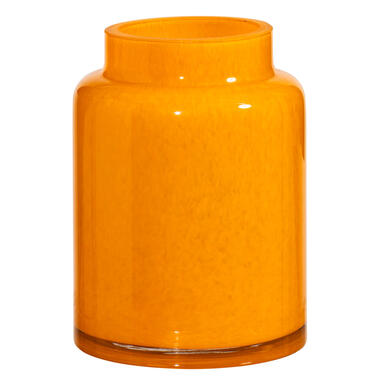 Vaas Pop - Oranje - 18x13 cm - Leen Bakker