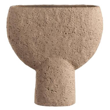 Vaas Cement - bruin - 25x7,5x25,5 cm product