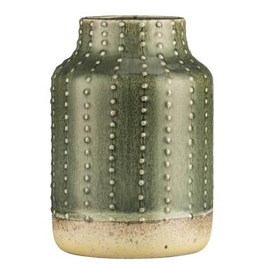 Vaas Lily - groen - keramiek - 24xø16 cm product