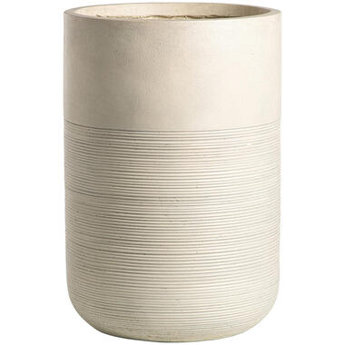 Bloempot Sophie off-white - 49xØ34 cm