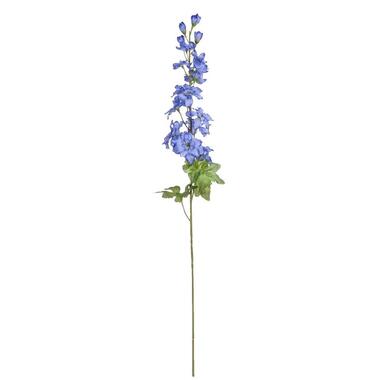 Leen Bakker Kunstbloem Delphinium - blauw - 72 cm
