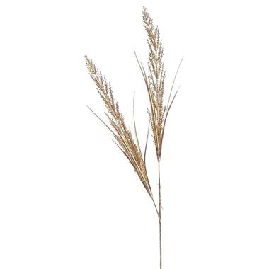 Kunsttak Grass - goudkleurig - 75 cm - Leen Bakker
