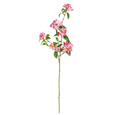 Kunstbloem Cherry Blossom Spray Roze 90 cm Leen Bakker