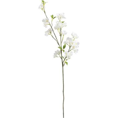 Leen Bakker Kunstbloem Blossom Spray - wit - 90 cm