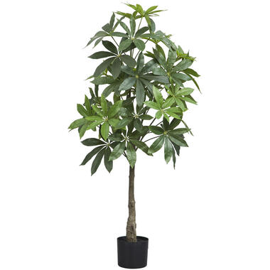 Kunstboom Geldboom groen in pot - 140 cm