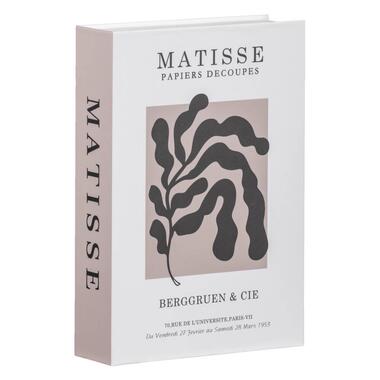 Opbergboek Matisse Naturel 16x23x5 cm Leen Bakker