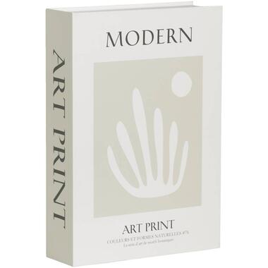 Opbergboek Modern art - groen - 5x23x16 cm product