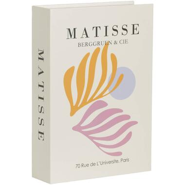 Opbergboek Matisse - oranje - 5x23x16 cm product