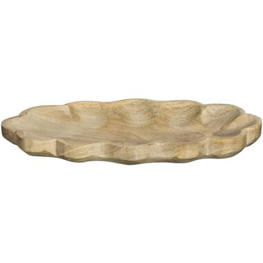 Deco Plateau Scallop - naturel - 2,5x28x14,5 cm product