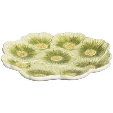 Deco schaaltje Bloem - groen - 2,5xØ19 cm product