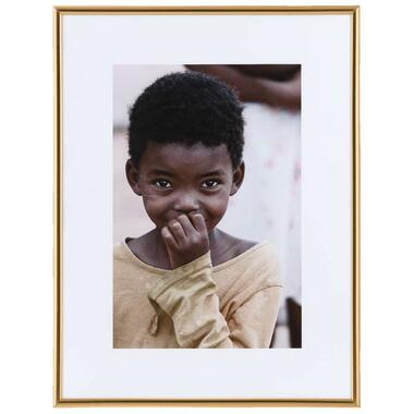 Fotolijst Easy Frame - goudkleur - 30x40 cm - Leen Bakker