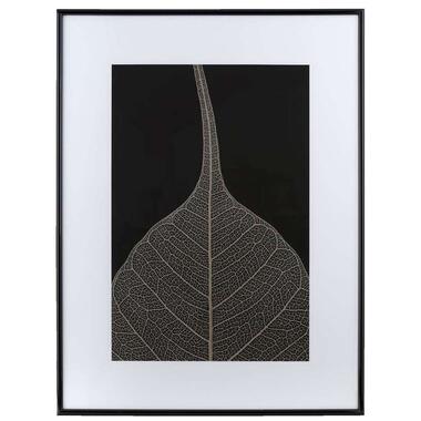 Fotolijst Easy Frame - zwart - 60x80 cm - Leen Bakker
