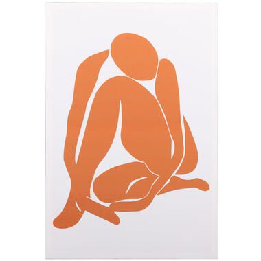 Schilderij Body - canvas - 75x50 cm - Leen Bakker