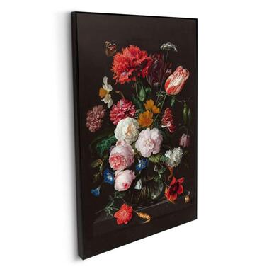 Schilderij Stilleven met bloemen - multikleur - 118x70 cm - Leen Bakker