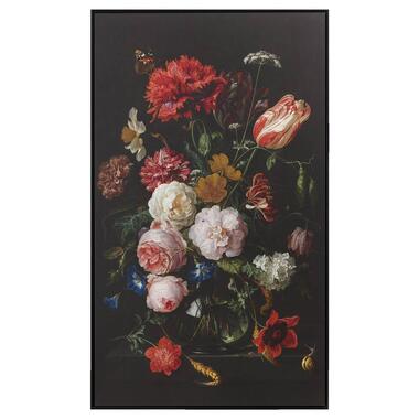 Schilderij Stilleven met bloemen - multikleur - 118x70 cm product
