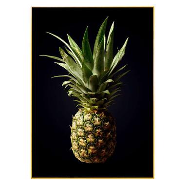 Leen Bakker Decopaneel Ananas - 70x50 cm