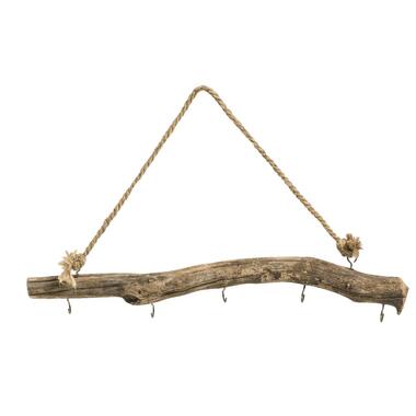 Hanger Scott met 5 haken - naturel - 25x50x5 cm product