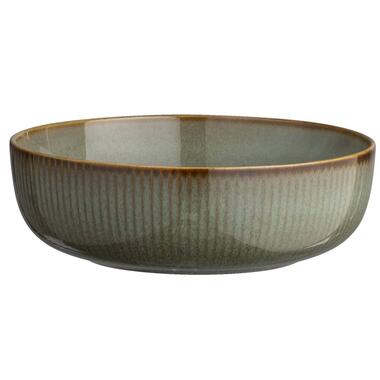 Saladeschaal Camille - groen - stoneware - Ø22,5 cm product