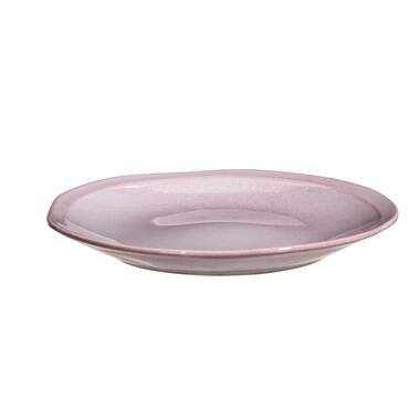 Ontbijtbord Anna – Lichtroze – Stoneware – Ø21 cm product