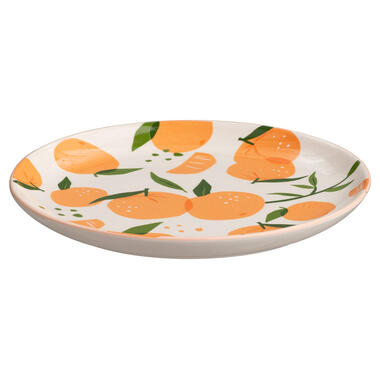 Ontbijtbord Mandarijn - Oranje - Aardewerk - Ø23 cm product