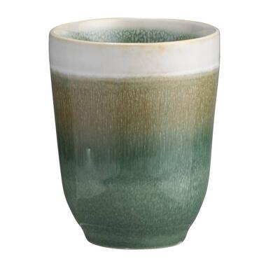 Mok Fia - turquoise - stoneware - 10xØ8 cm product