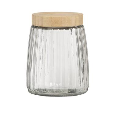 Glazen voorraadpot - Transparant - 1300 ml - Leen Bakker