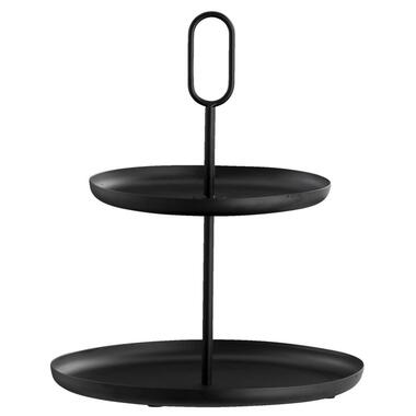 Etagère Julia - zwart metaal - 36xØ30 cm product