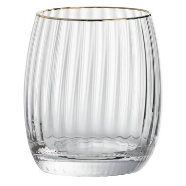 Leen Bakker Waterglas Camille - Transparant - 320 ml