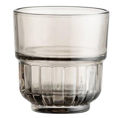 Waterglas Quinn - Bruin - 240 ml - Leen Bakker