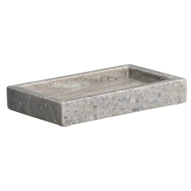 Tray Ivy taupe marmer 20x12 cm - Leen Bakker