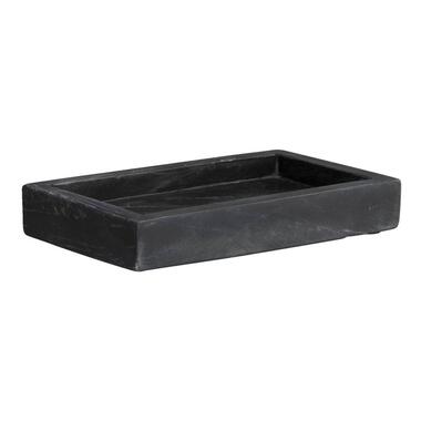 Tray Ivy zwart marmer 20x12 cm - Leen Bakker