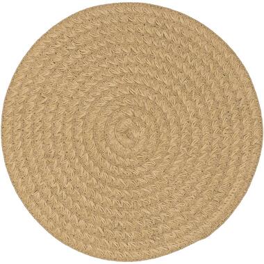 Placemat Emory - taupe - Ø38 cm (1 stuk) product