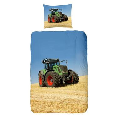 Good Morning kinderdekbedovertrek Tractor - blauw - 140x200/220 cm product
