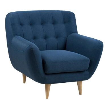 Fauteuil Lillestrom - stof - donkerblauw product