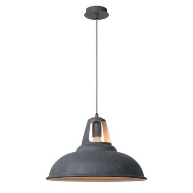 Lucide hanglamp Markit - Ø45 cm - zink - Leen Bakker