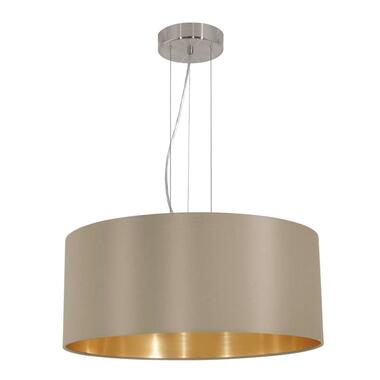 EGLO hanglamp Maserlo rond - taupe/goudkleur product