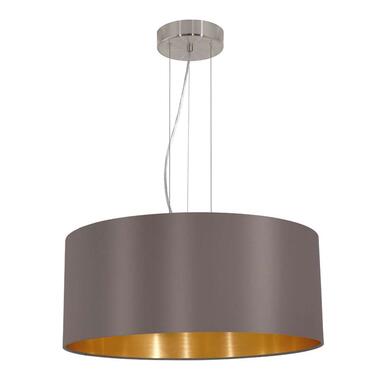 EGLO hanglamp Maserlo rond - cappuccinokleur/goudkleur product