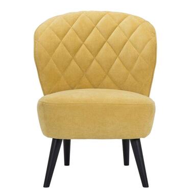 Fauteuil Vita - stof - geel product