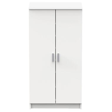 Schoenenkast Cabinet - wit - 108,4x54,6x35,3 cm - Leen Bakker