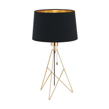 EGLO tafellamp Camporale - zwart/goud product