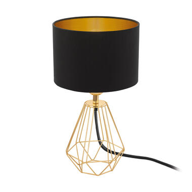 EGLO tafellamp Carlton 2 - zwart/goud product