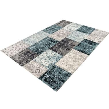 Home Living vloerkleed Retro - antraciet/blauw - 125x200 cm product