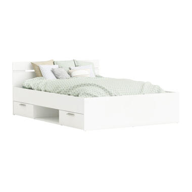 Bed Michigan - wit - 140x200 cm product