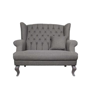 HSM Collection sofa Joly 2-zits - lichtgrijs - Leen Bakker